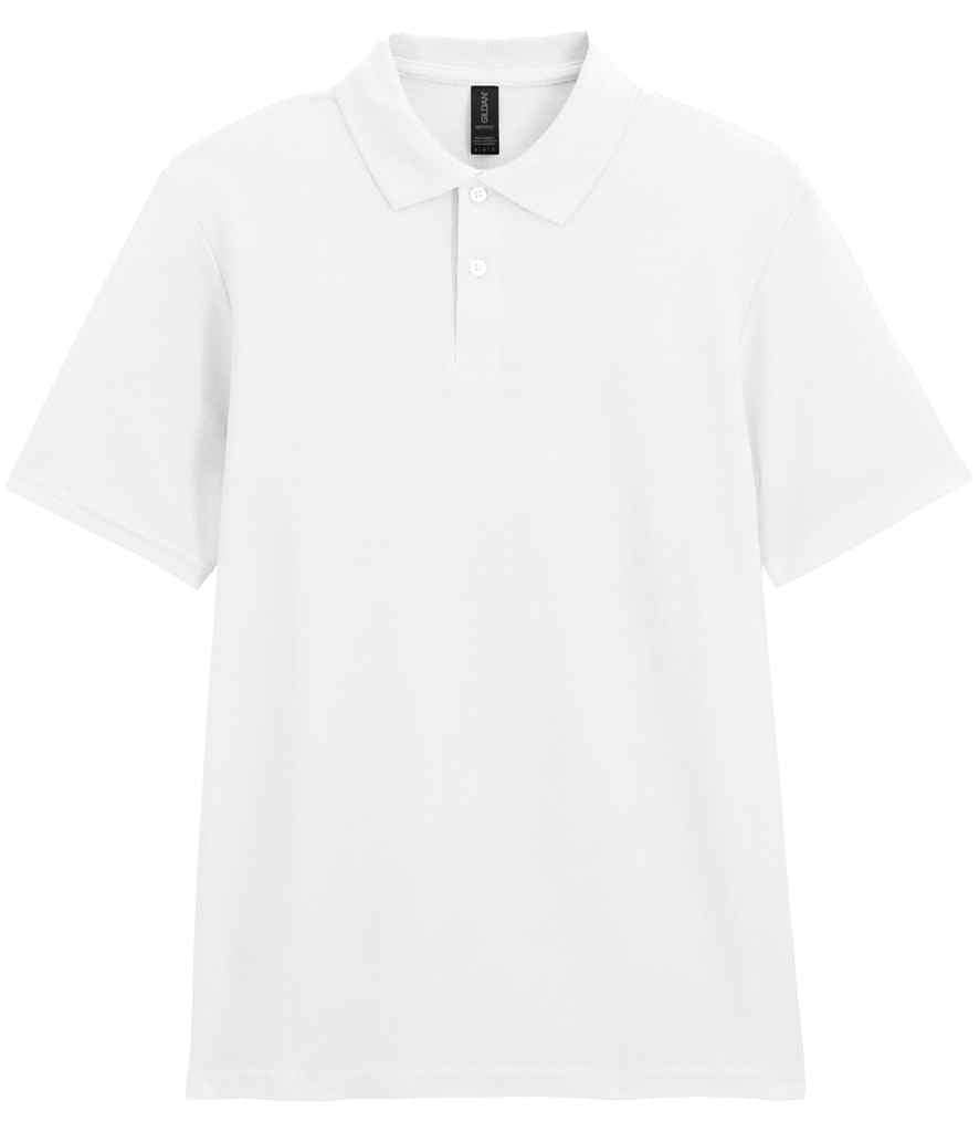 Gildan SoftStyle Double Piqué Polo Shirt – Comfortable and Durable Polos for Irish Businesses White 4XL