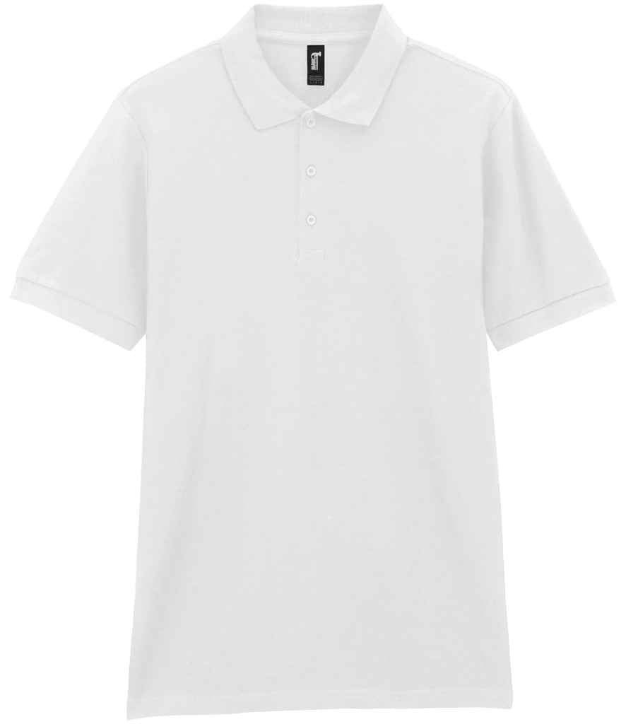 Gildan Hammer Piqué Polo Shirt – Comfortable and Durable Polo for Irish Organisations White 3XL