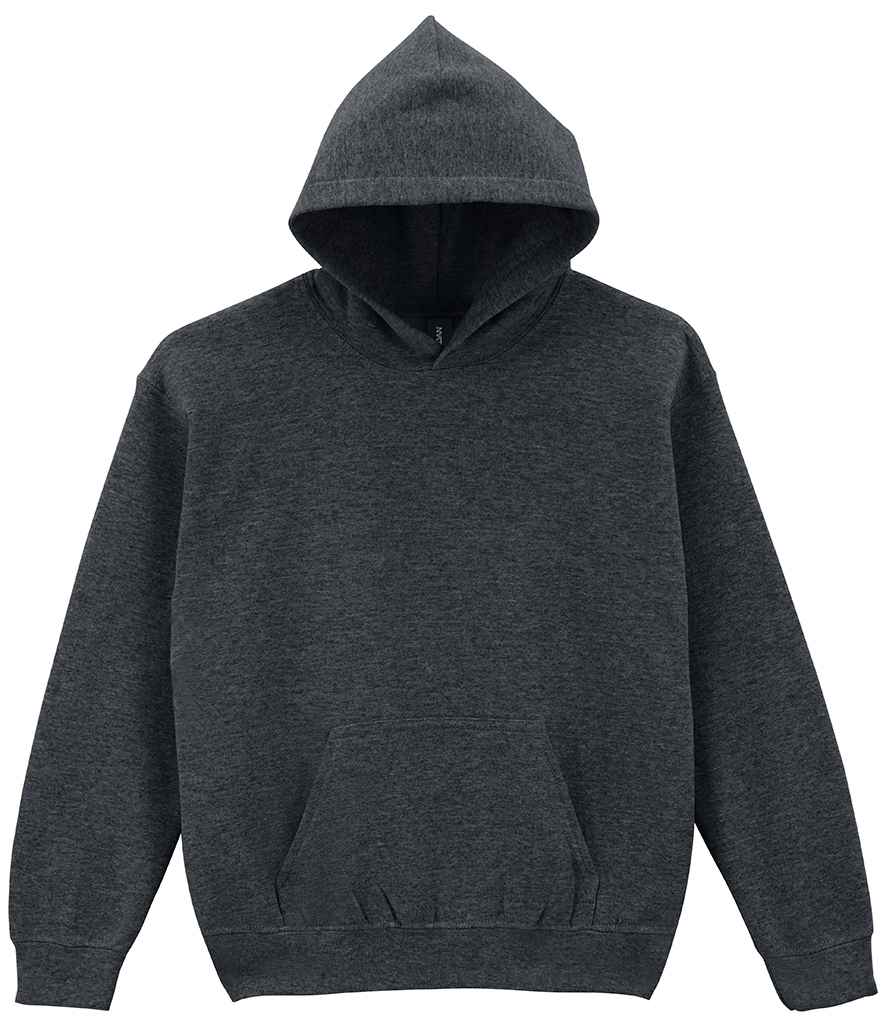 Gildan Kids Heavy Blend Hooded Sweatshirt - Gildan Kids Heavy Blend™ Hooded Sweatshirt Fan Charcoal Heather XL