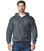 Gildan Heavy Blend Zip Hooded Sweatshirt – Durable Comfort for Irish Businesses