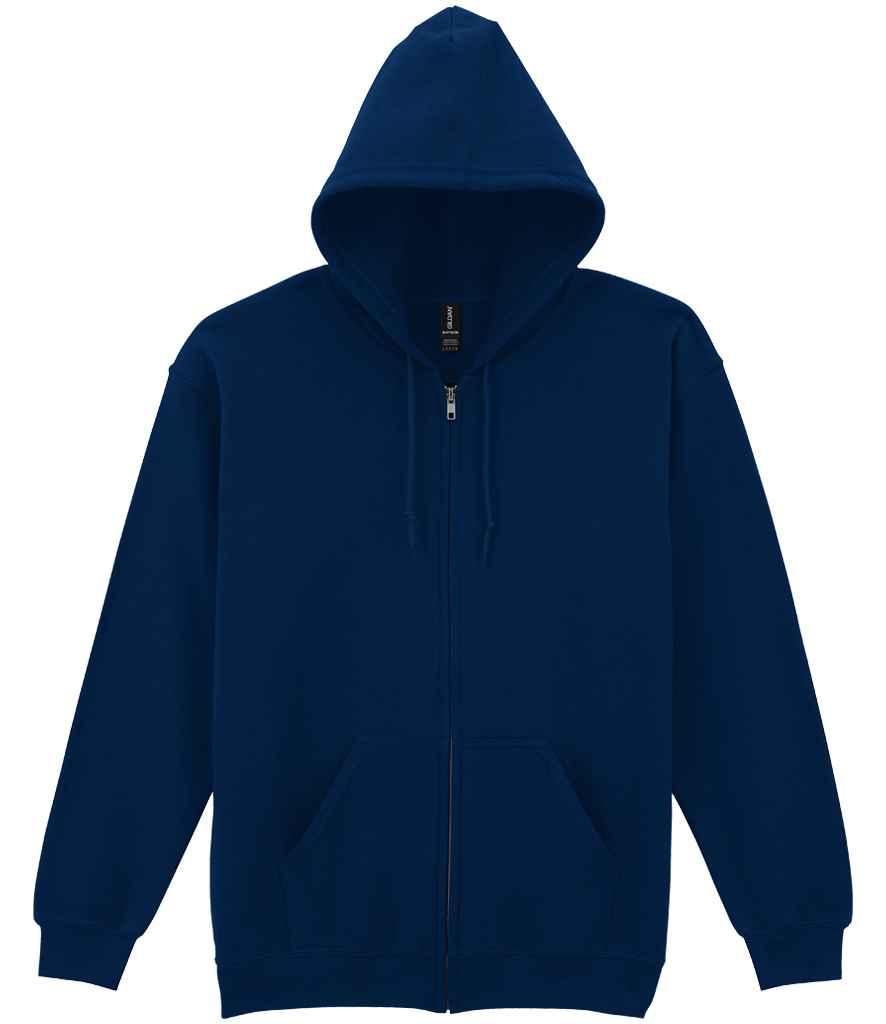 Gildan Heavy Blend Zip Hooded Sweatshirt – Durable Comfort for Irish Businesses Navy 5XL