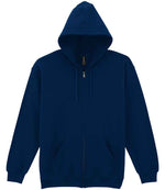 Gildan Heavy Blend Zip Hooded Sweatshirt – Durable Comfort for Irish Businesses Navy 5XL