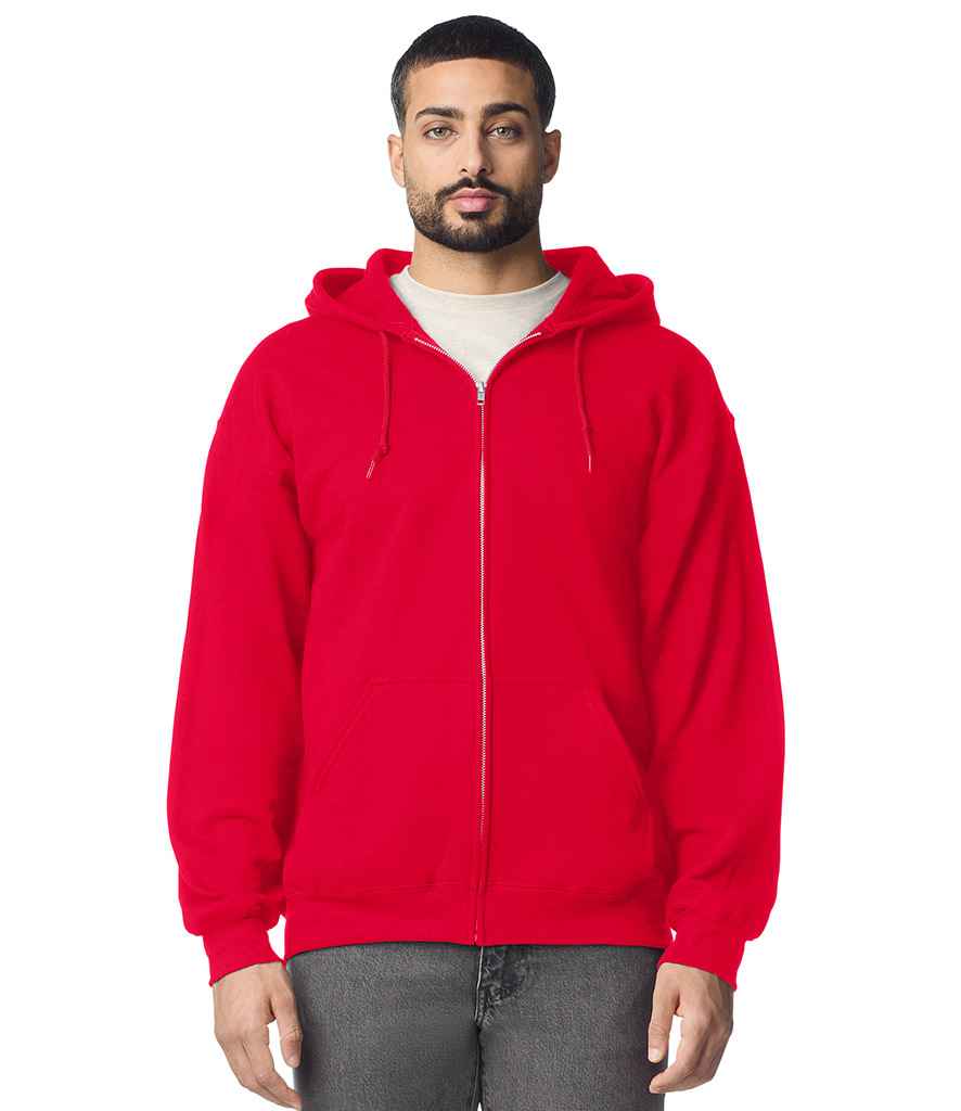 Gildan Heavy Blend Zip Hooded Sweatshirt – Durable Comfort for Irish Businesses