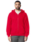 Gildan Heavy Blend Zip Hooded Sweatshirt – Durable Comfort for Irish Businesses