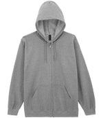 Gildan Heavy Blend Zip Hooded Sweatshirt – Durable Comfort for Irish Businesses Sport Grey 5XL
