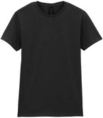 Gildan Ladies SoftStyle T-Shirt for Irish Businesses and Events Black 3XL
