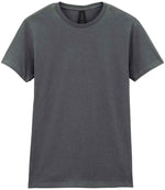 Gildan Ladies SoftStyle T-Shirt for Irish Businesses and Events Charcoal XXL