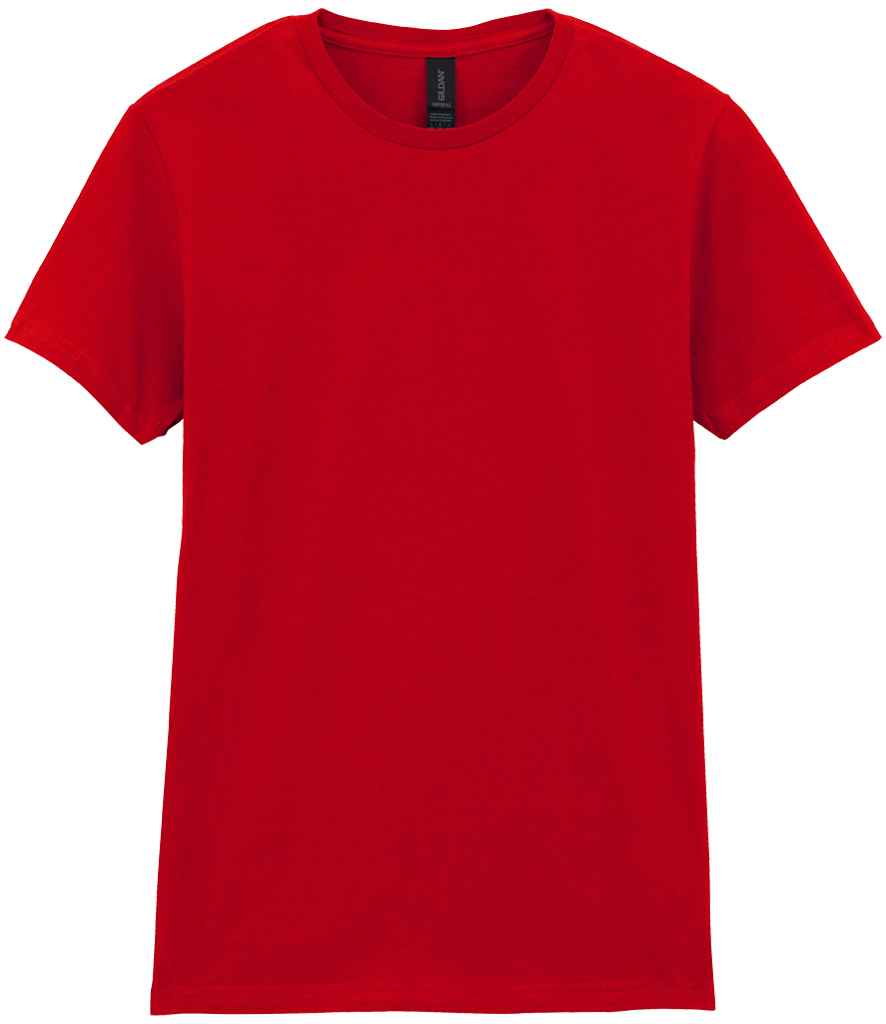 Gildan Ladies SoftStyle T-Shirt for Irish Businesses and Events Red 3XL