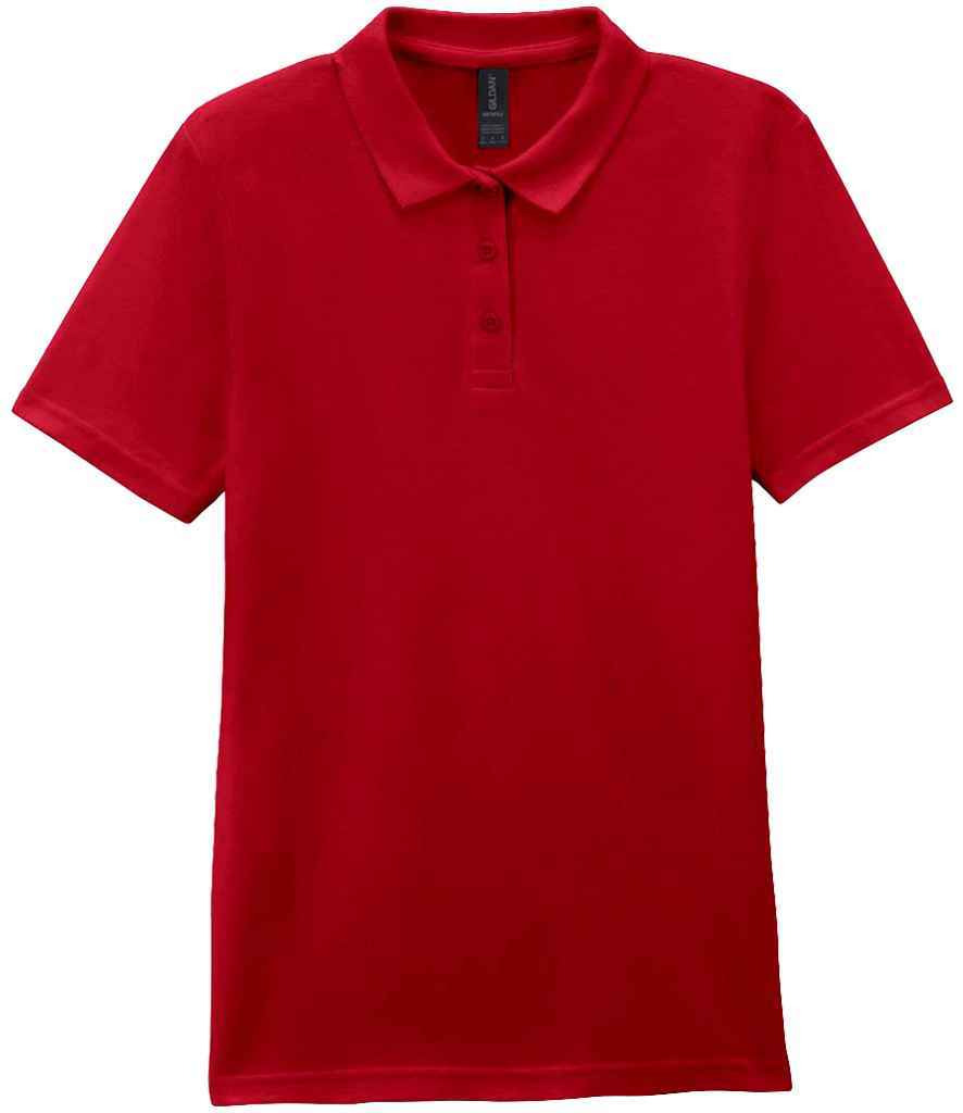 Ladies SoftStyle Double Piqué Polo Shirt - Gildan Ladies SoftStyle® Double Piqué Polo Shirt