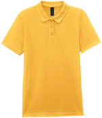 Ladies SoftStyle Double Piqué Polo Shirt - Gildan Ladies SoftStyle® Double Piqué Polo Shirt Daisy XXL
