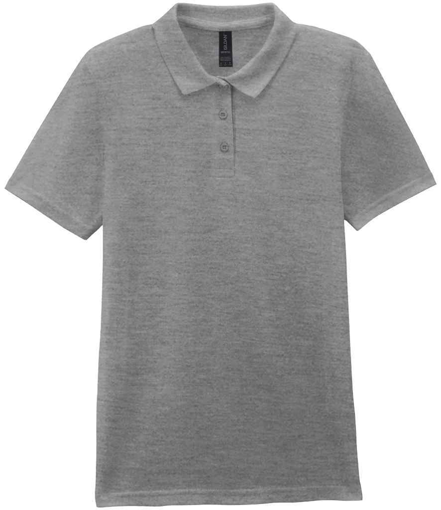 Ladies SoftStyle Double Piqué Polo Shirt - Gildan Ladies SoftStyle® Double Piqué Polo Shirt