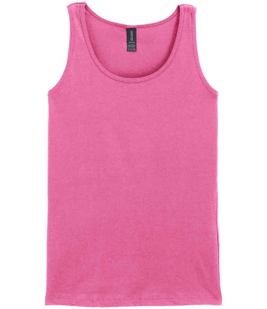 Gildan Ladies SoftStyle Tank Top - Gildan Ladies SoftStyle® Tank Top Azalea XXL