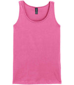 Gildan Ladies SoftStyle Tank Top - Gildan Ladies SoftStyle® Tank Top Azalea XXL