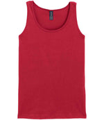 Gildan Ladies SoftStyle Tank Top - Gildan Ladies SoftStyle® Tank Top Cherry Red XXL