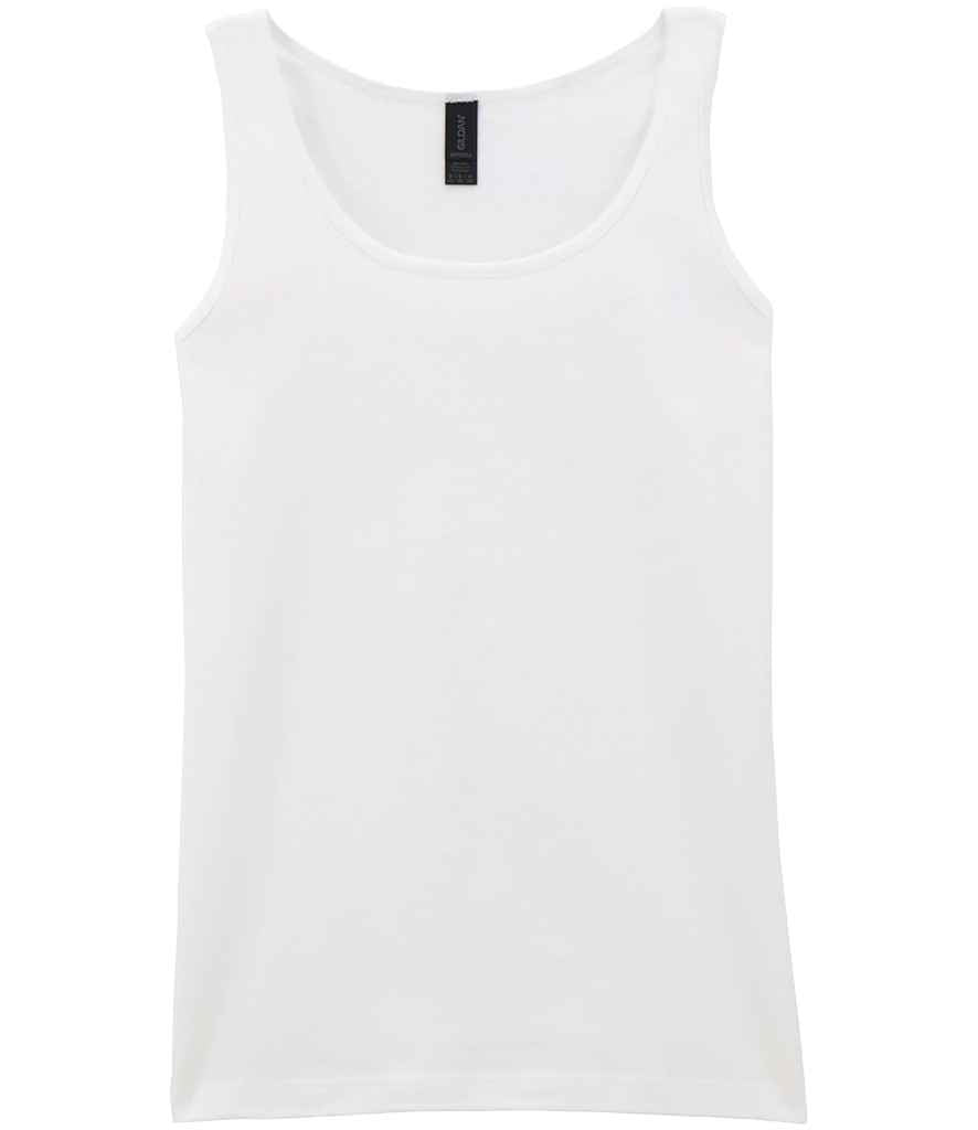 Gildan Ladies SoftStyle Tank Top - Gildan Ladies SoftStyle® Tank Top White XXL