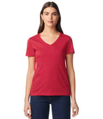 Gildan Ladies SoftStyle V Neck T-Shirt - Comfortable & Durable Apparel for Irish Businesses