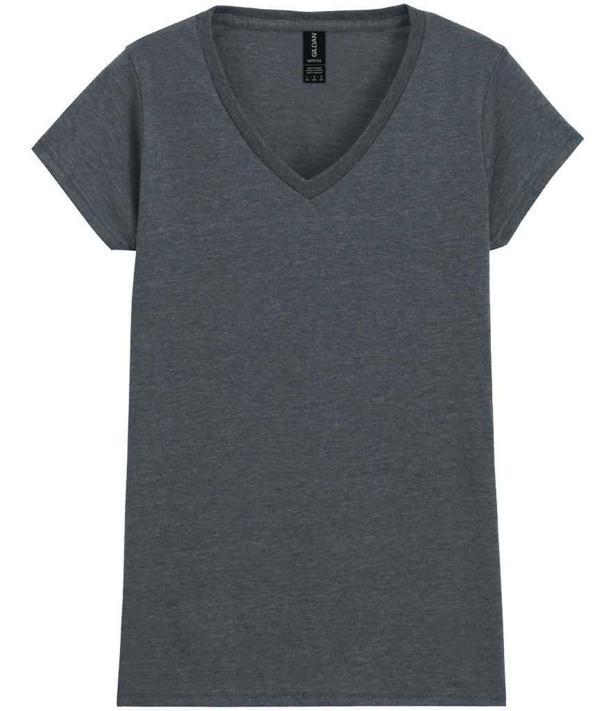 Gildan Ladies SoftStyle V Neck T-Shirt - Comfortable & Durable Apparel for Irish Businesses