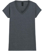 Gildan Ladies SoftStyle V Neck T-Shirt - Comfortable & Durable Apparel for Irish Businesses