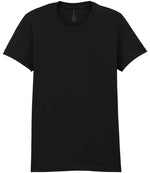Gildan Ladies SoftStyle Midweight T-Shirt – Quality Cotton Tee for Irish Businesses Pitch Black S