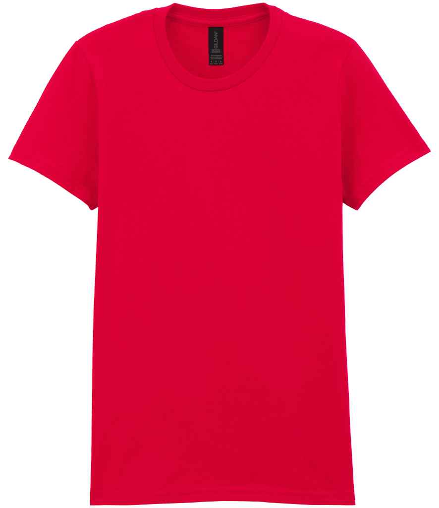 Gildan Ladies SoftStyle Midweight T-Shirt – Quality Cotton Tee for Irish Businesses Red XL