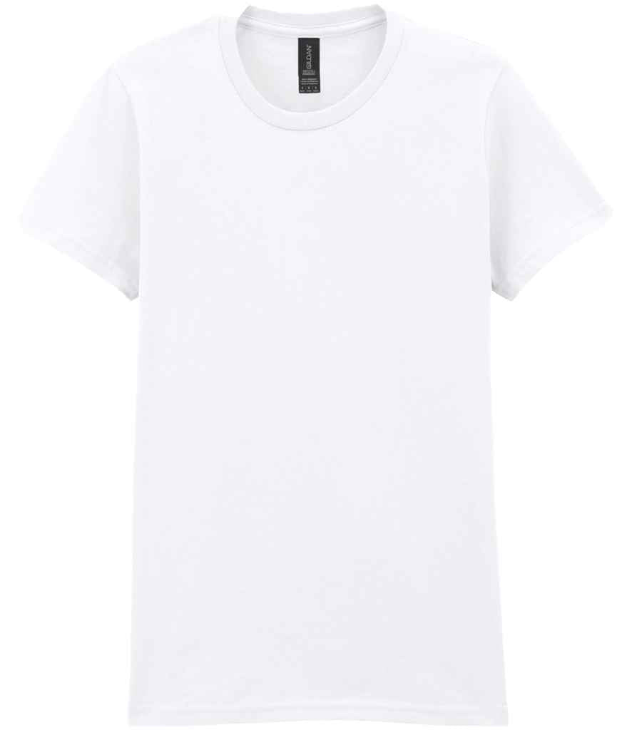Gildan Ladies SoftStyle Midweight T-Shirt – Quality Cotton Tee for Irish Businesses White XXL