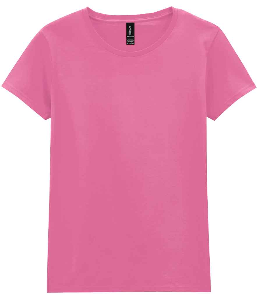 Gildan Ladies Heavy Cotton T-Shirt at Fou Tees Ireland Azalea XL