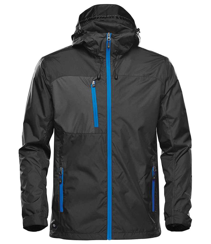 Stormtech Olympia Shell Jacket – Durable Waterproof Outdoor Wear Black/Azure 3XL