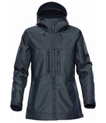Stormtech Ladies Epsilon 2 Hooded Soft Shell Jacket Charcoal Twill XXL
