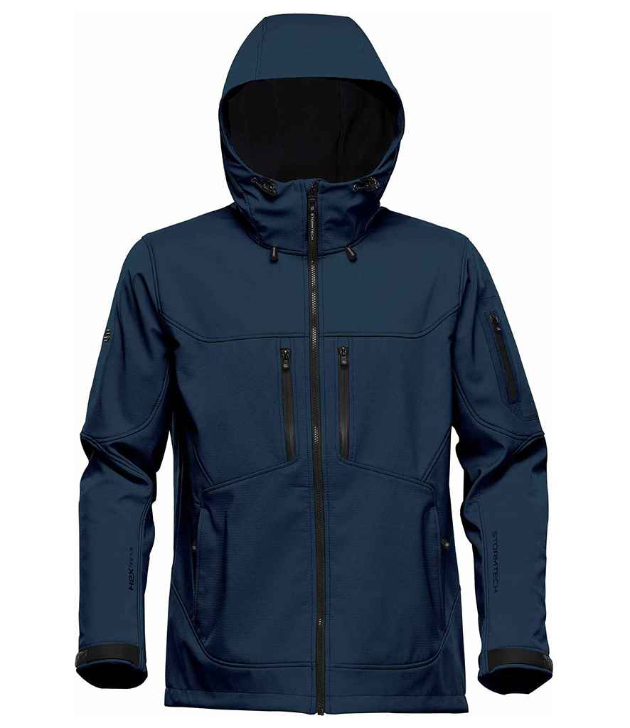 Stormtech Epsilon 2 Hooded Soft Shell Jacket Navy/Graphite Grey 3XL