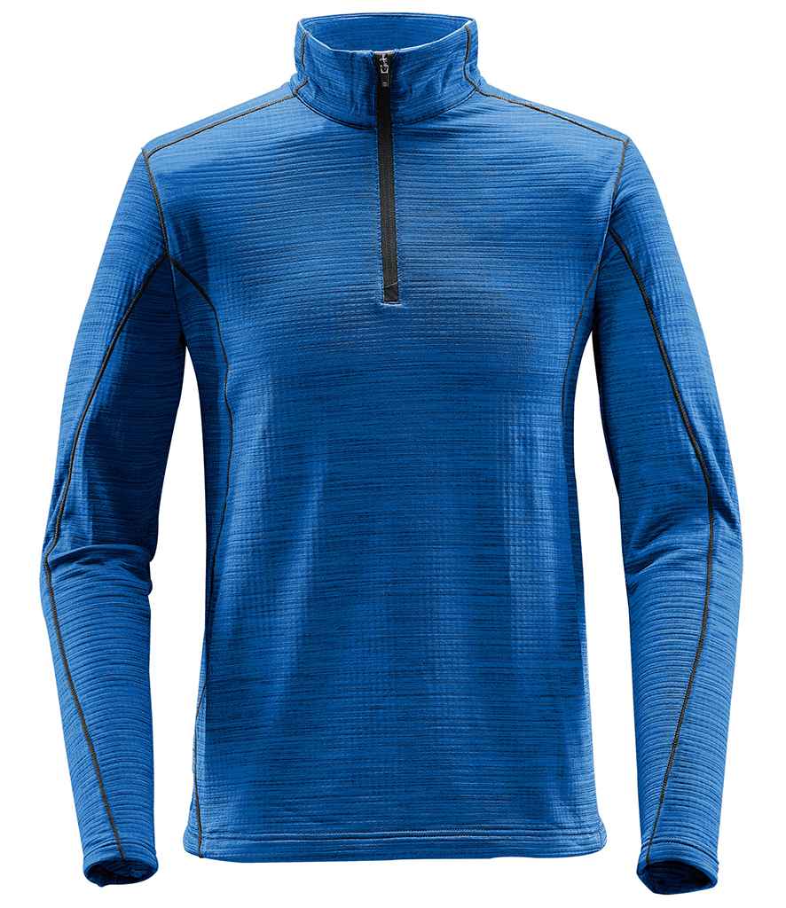Stormtech Base Thermal Zip Neck Top – Warm, Durable Sportswear Ocean Blue XXL