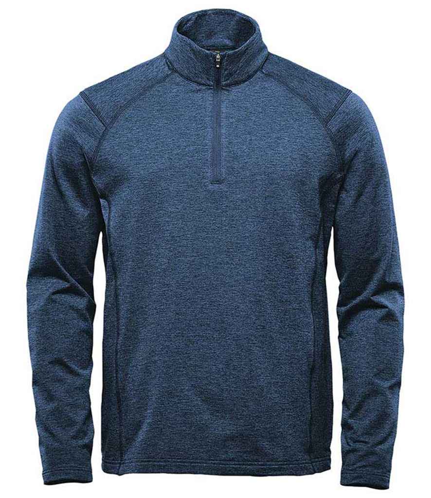 Stormtech Treeline Performance Pullover - Stormtech Treeline Performance 1/4 Zip Pullover Dark Navy Heather 3XL