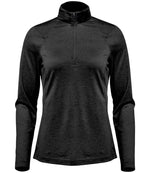 Stormtech Ladies Milano 1/4 Zip Pullover – Comfortable Performance Wear from Fou Tees Ireland Black 3XL