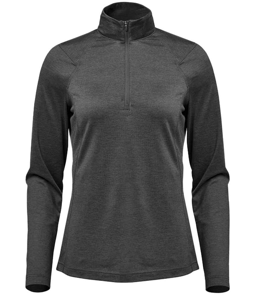 Stormtech Ladies Milano 1/4 Zip Pullover – Comfortable Performance Wear from Fou Tees Ireland Charcoal Heather 3XL