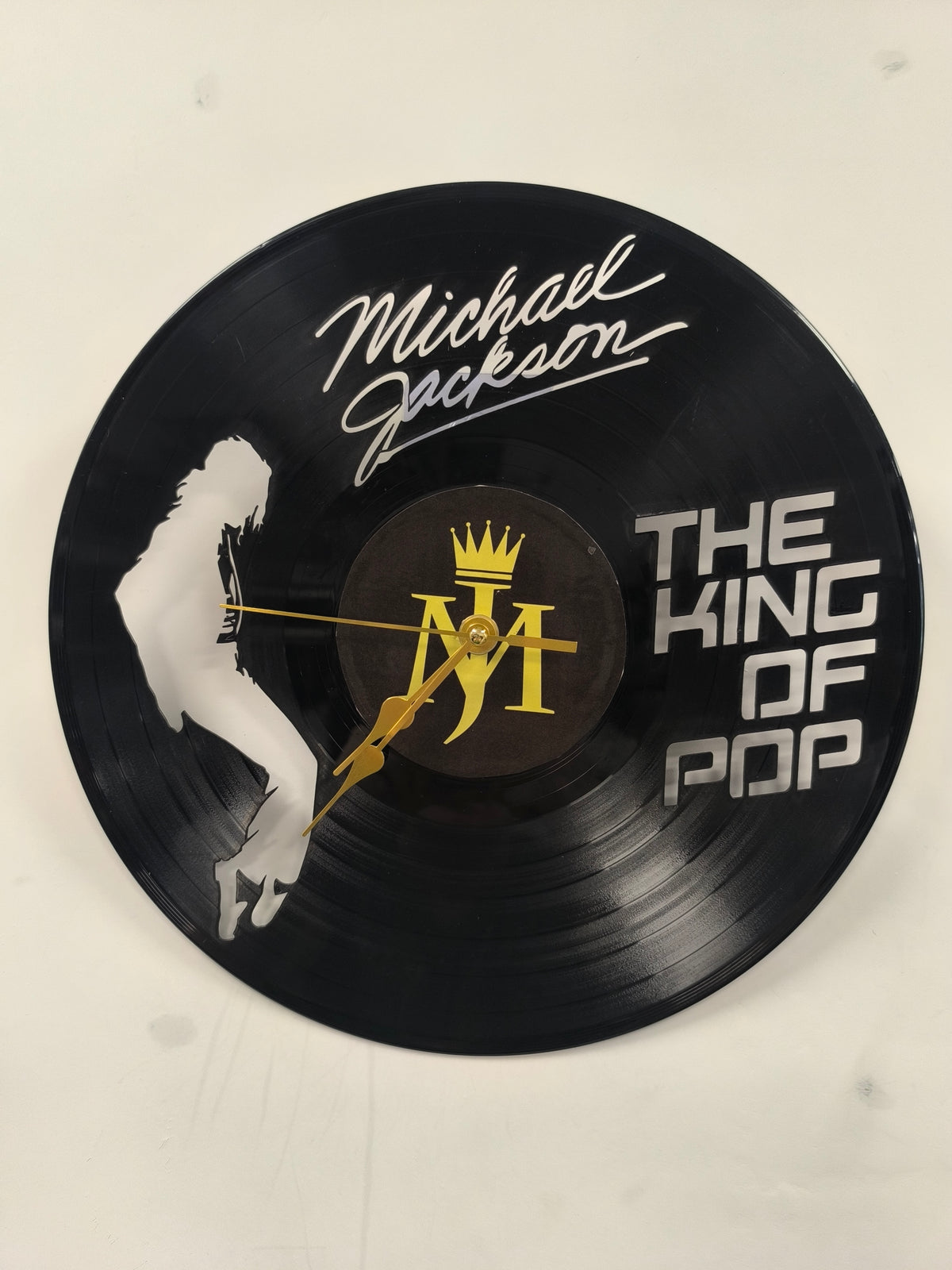 Michael Jackson Vinyl Clock – Unique Recycled Vinyl Record Clock