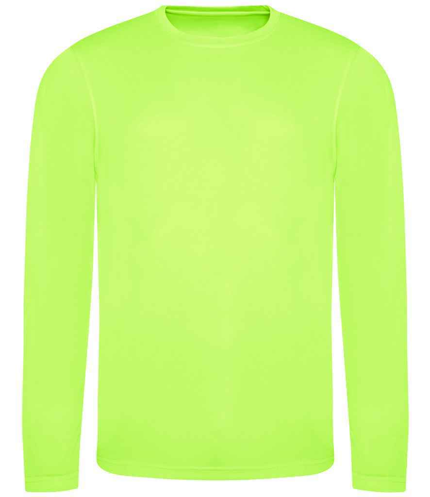 AWDis Cool Long Sleeve Wicking T-Shirt – Breathable & UV Protective Performance Wear