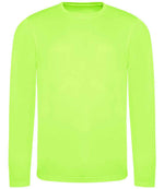 AWDis Cool Long Sleeve Wicking T-Shirt – Breathable & UV Protective Performance Wear
