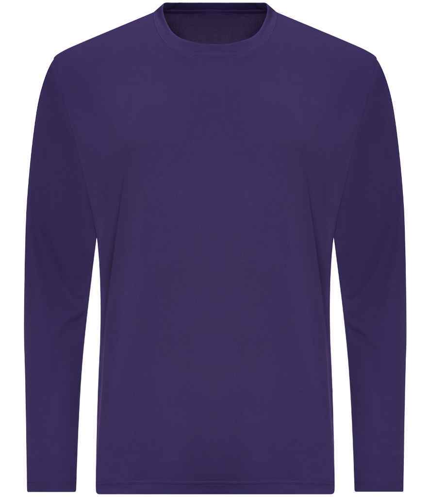 AWDis Cool Long Sleeve Wicking T-Shirt – Breathable & UV Protective Performance Wear