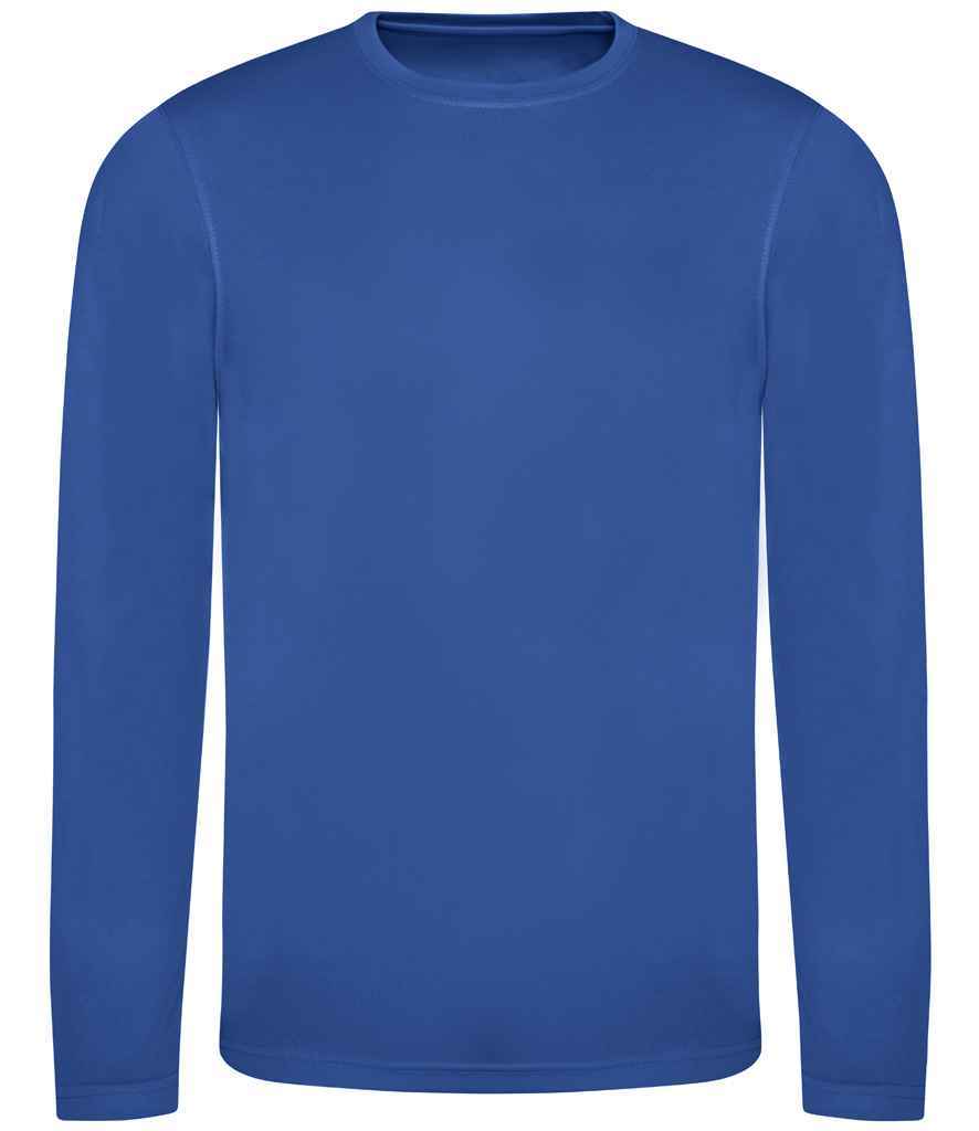 AWDis Cool Long Sleeve Wicking T-Shirt – Breathable & UV Protective Performance Wear