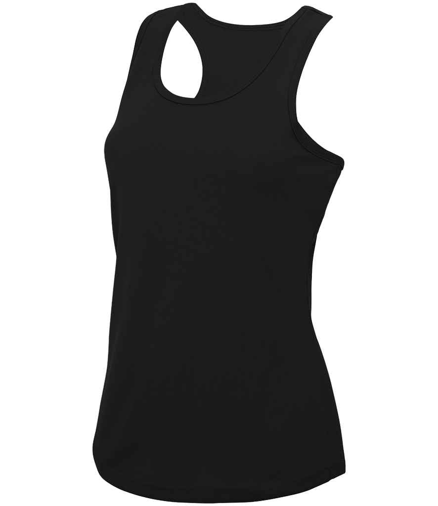 AWDis Ladies Cool Vest – Breathable Performance Wear from Fou Tees Ireland Jet Black 4XL