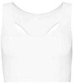 AWDis Ladies Cool Sports Crop Top – Lightweight & Breathable Activewear Arctic White XL