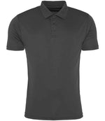 AWDis Cool Smooth Polo Shirt – Comfortable & Durable Polo Shirts for Irish Businesses Charcoal 3XL