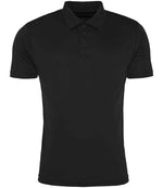 AWDis Cool Smooth Polo Shirt – Comfortable & Durable Polo Shirts for Irish Businesses Jet Black 3XL