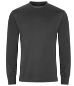 AWDis Cool Long Sleeve Active T-Shirt – Comfortable & Durable Performance Wear Charcoal XXL