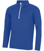 AWDis Cool Half Zip Sweat Top – Lightweight Performance Sweatshirt for Activewear