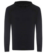 AWDis Cool Cowl Neck Top - Comfortable Performance Hooded Top for Irish Businesses Jet Black XXL