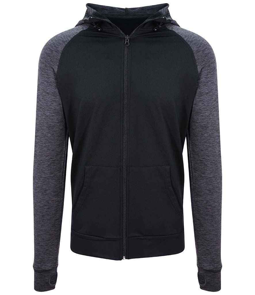 AWDis Cool Contrast Zoodie – Lightweight Performance Hoodie for Irish Businesses