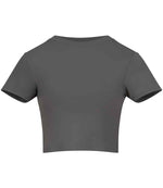 AWDis Ladies Cool Recycled Cropped T-Shirt | Sustainable Activewear Ireland Platinum Grey M