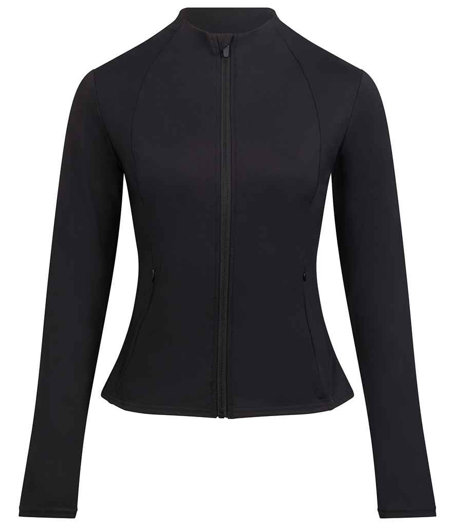Ladies recycled full zip jacket - AWDis Ladies Cool Recycled Full Zip Jacket Jet Black 4XL