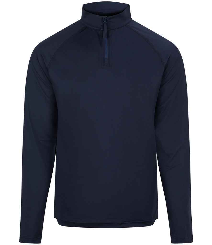 lightweight active quarter zip top - AWDis Cool Lightweight Active 1/4 Zip Top
