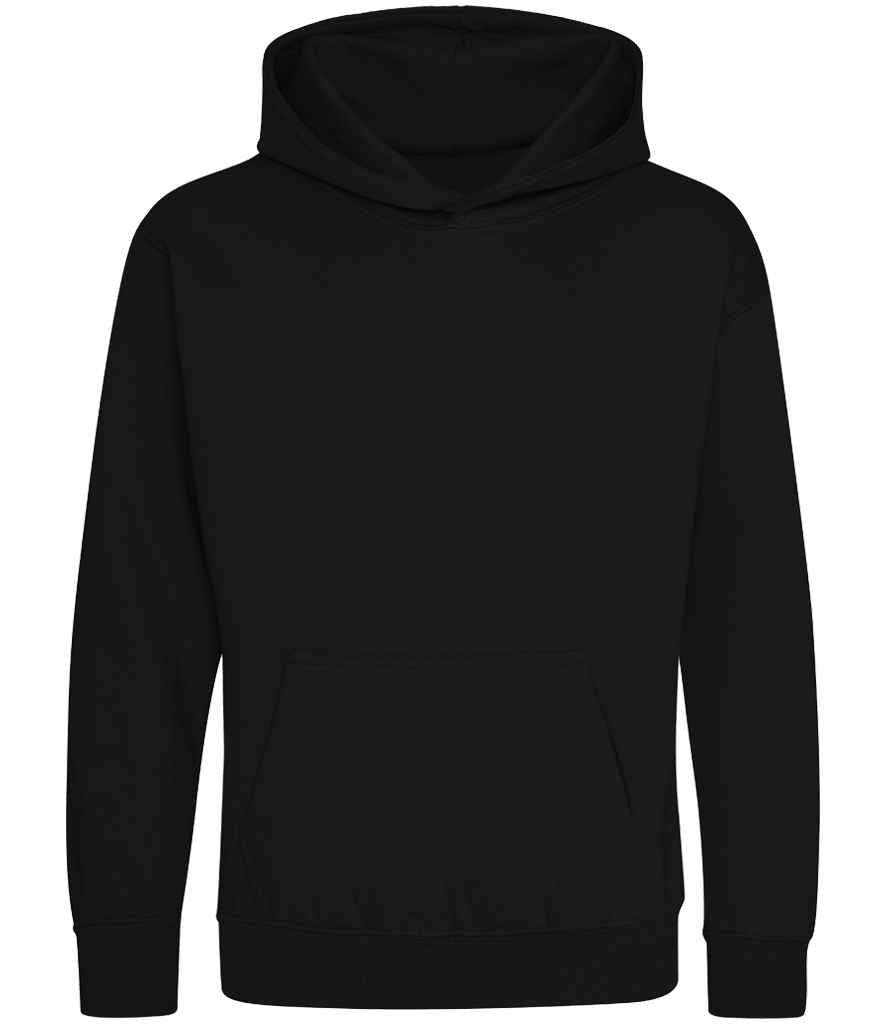 Kids Hoodie – Comfortable and Durable AWDis Kids Hoodie Deep Black 1213